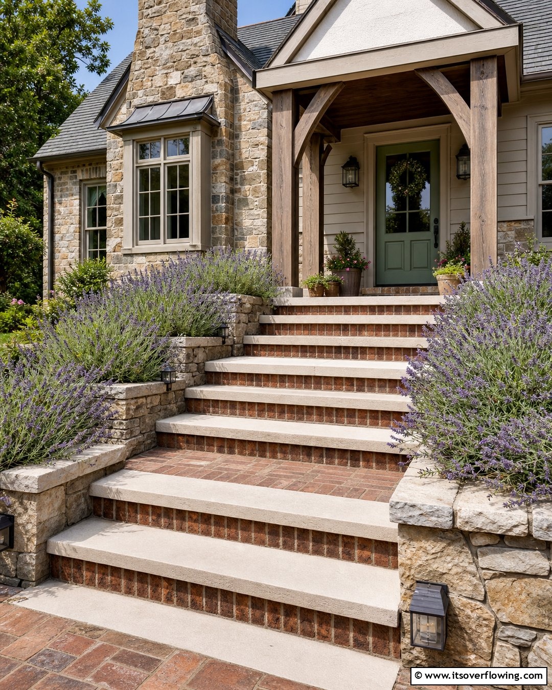 25 Brick Front Steps Design Ideas for Curb Appeal