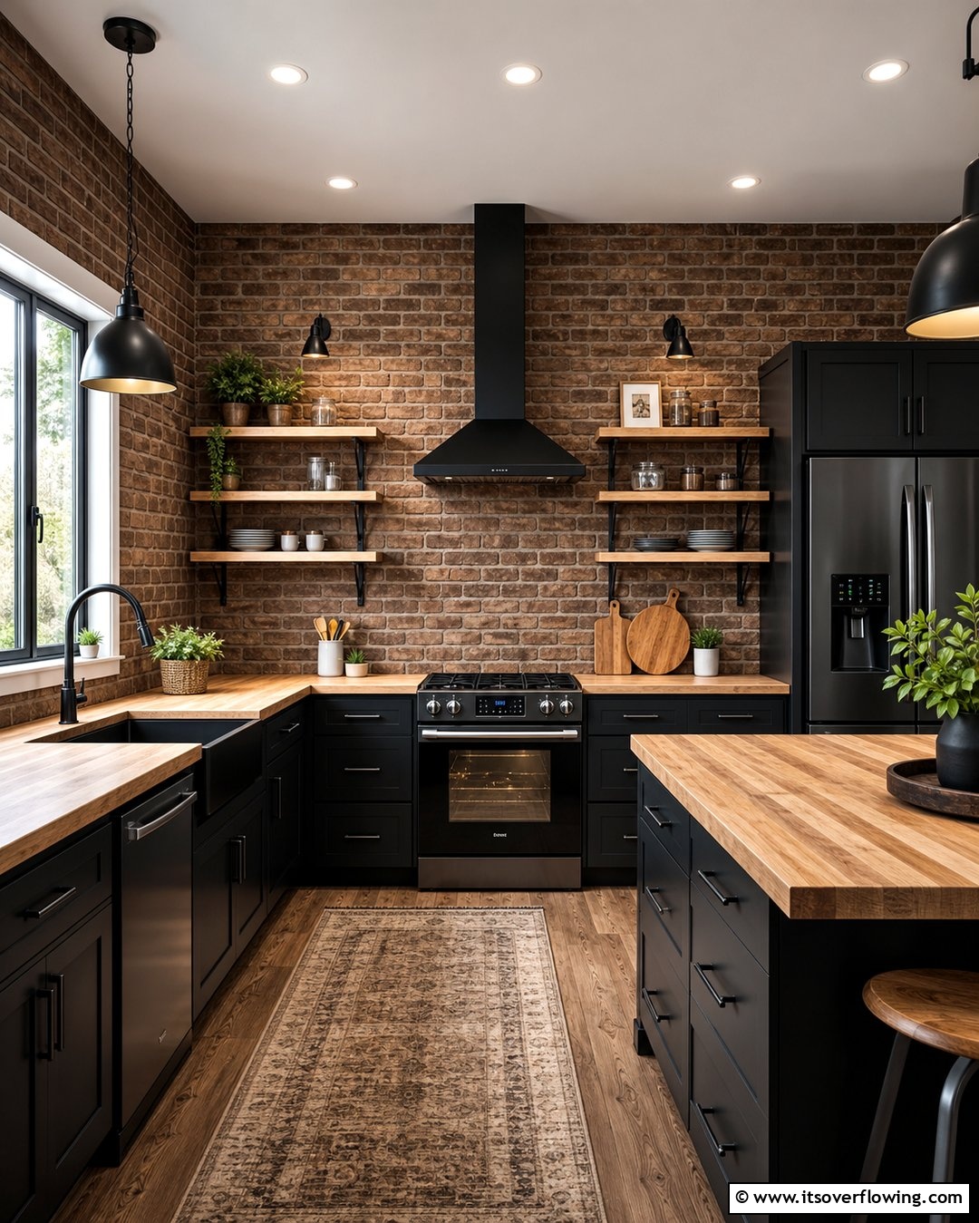 25 Black and Brown Kitchen Ideas for a Bold Look