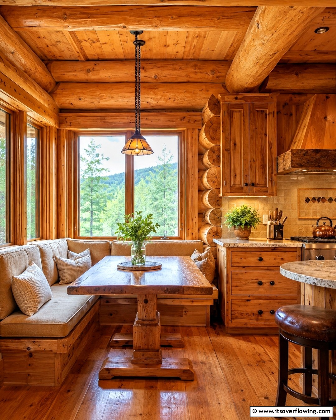 25 Log Cabin Kitchen Design Ideas for a Rustic Look