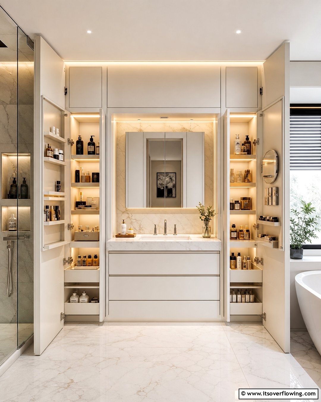 21 Small Bathroom Storage Solutions for Clutter-Free Spaces