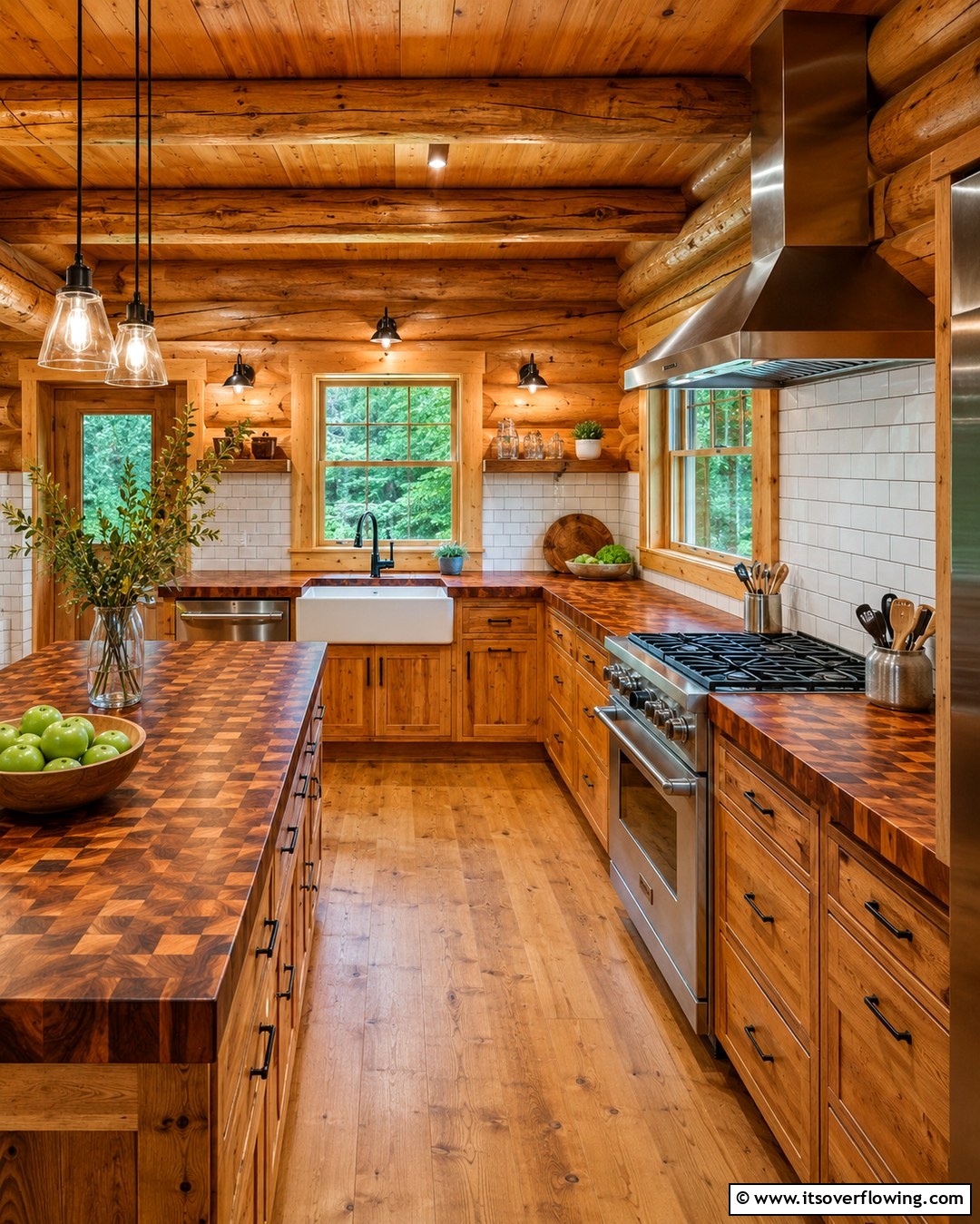 25 Log Cabin Kitchen Design Ideas for a Rustic Look