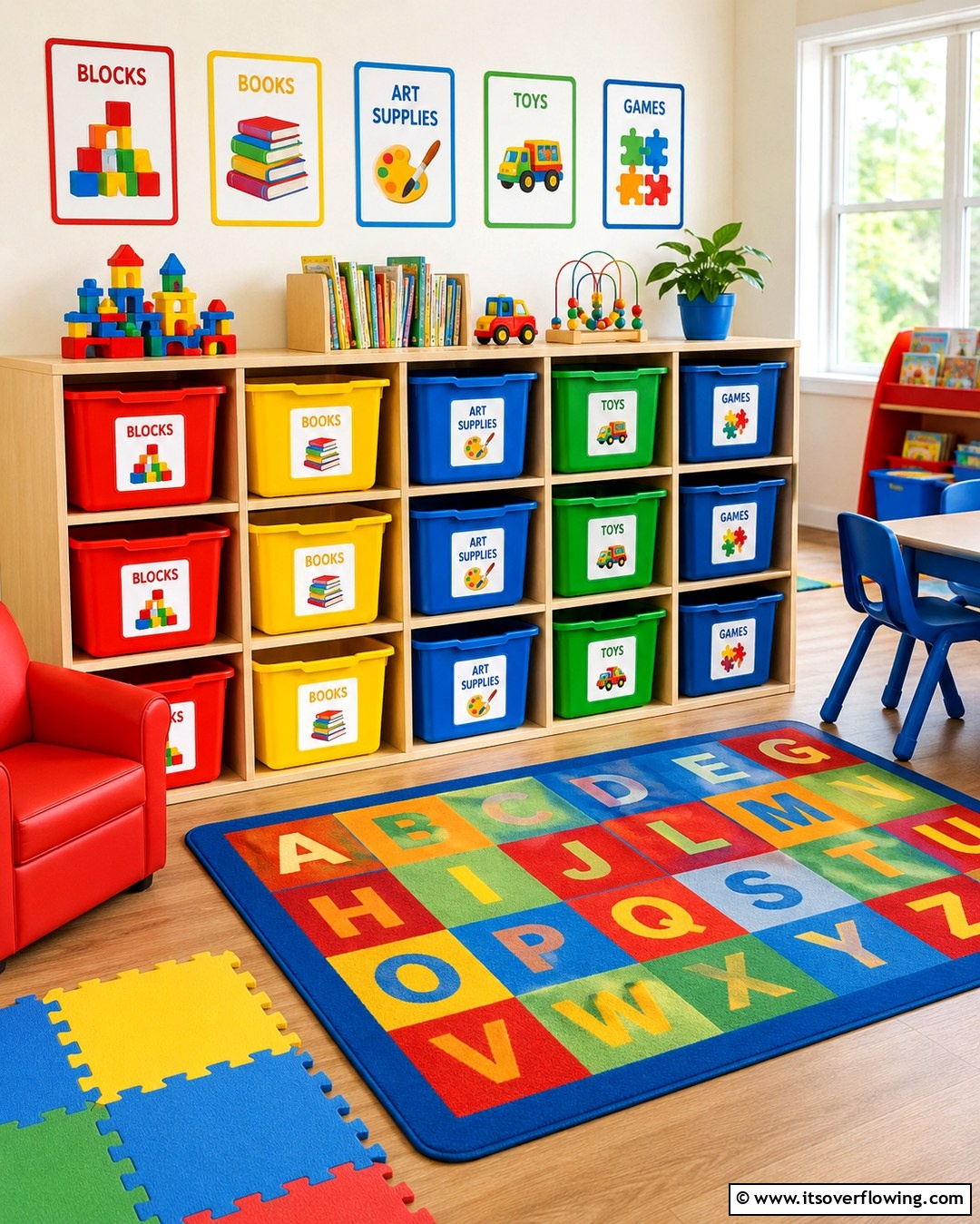 25 Playroom Storage Ideas to Keep Your Kids’ Space Organized