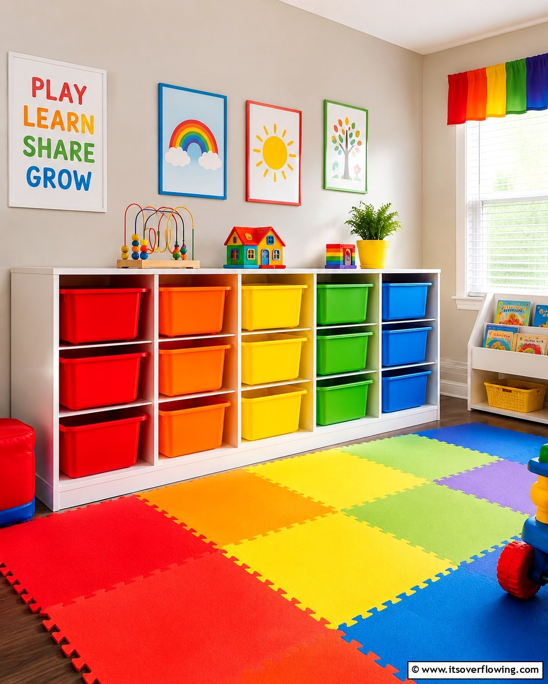 25 Playroom Storage Ideas to Keep Your Kids’ Space Organized