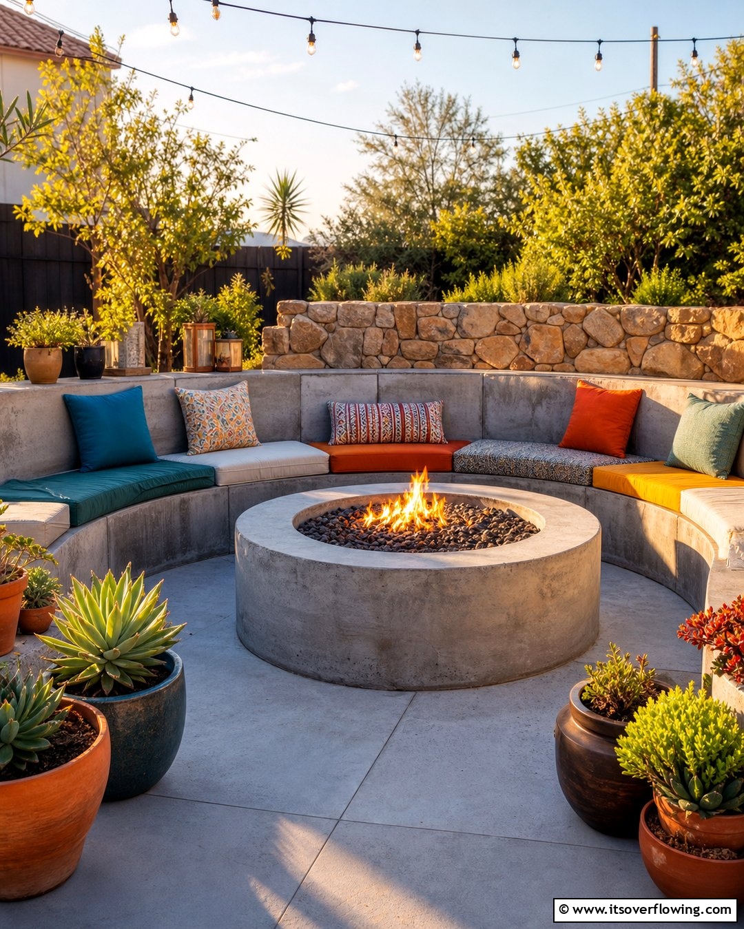 25 Concrete Patio Ideas on a Budget for Affordable Style