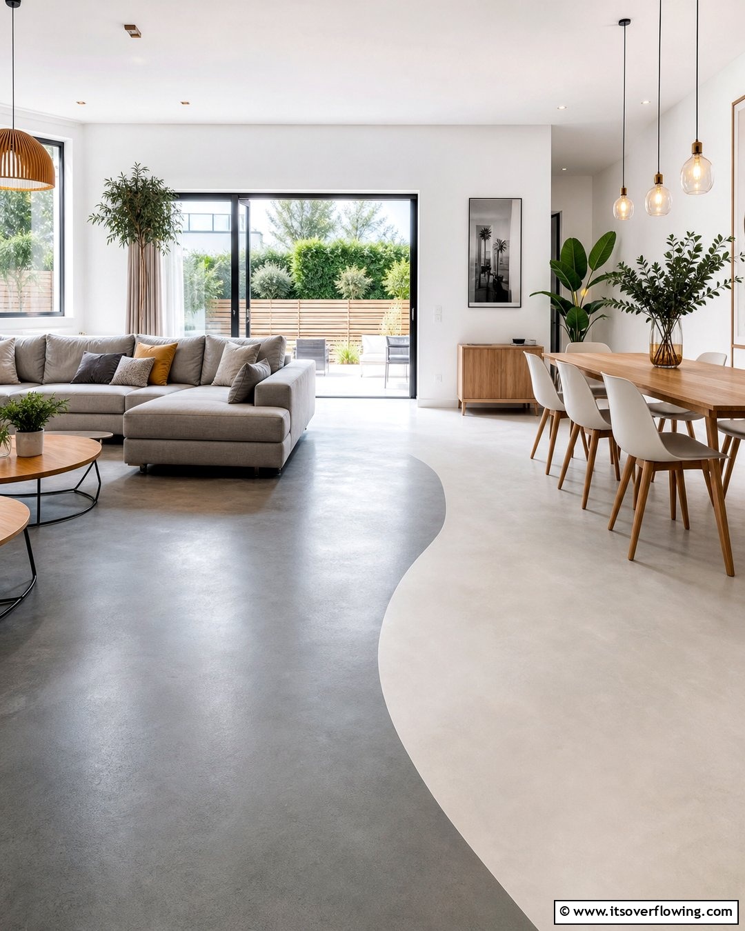 20 Indoor Concrete Floor Paint Ideas for a Modern Look