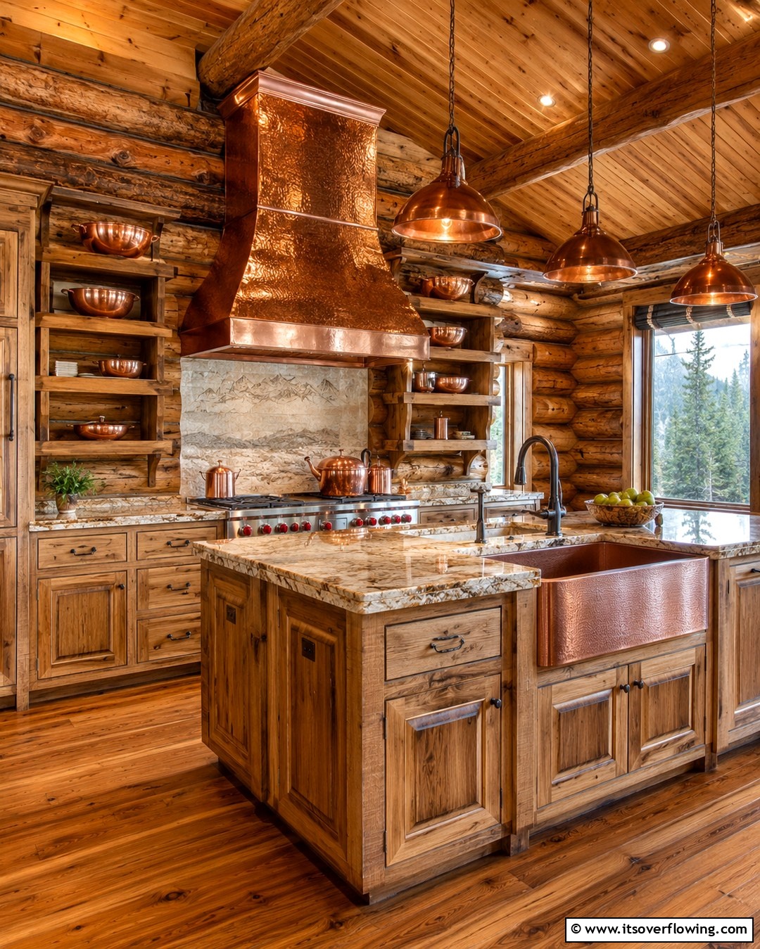 25 Log Cabin Kitchen Design Ideas for a Rustic Look