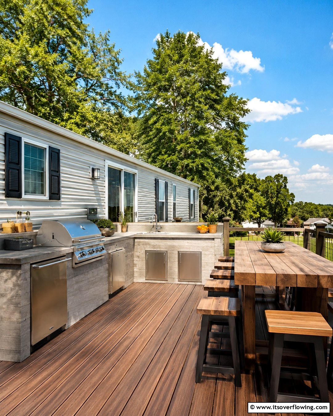 25 Mobile Home Deck Ideas to Enhance Your Outdoor Living