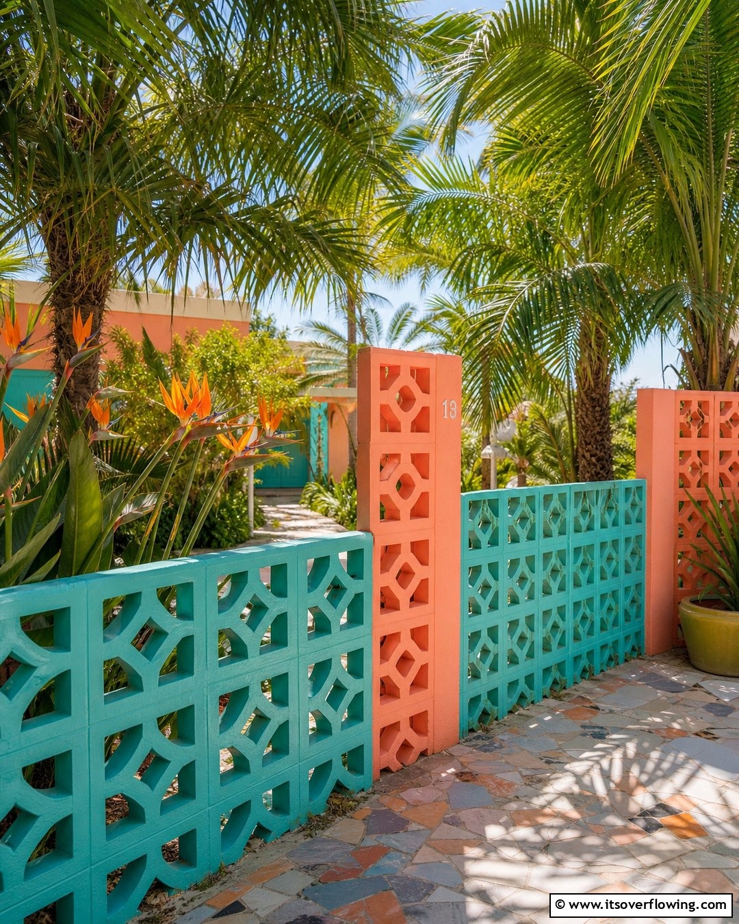 20 Concrete Block Fence Ideas for a Sturdy and Stylish Barrier