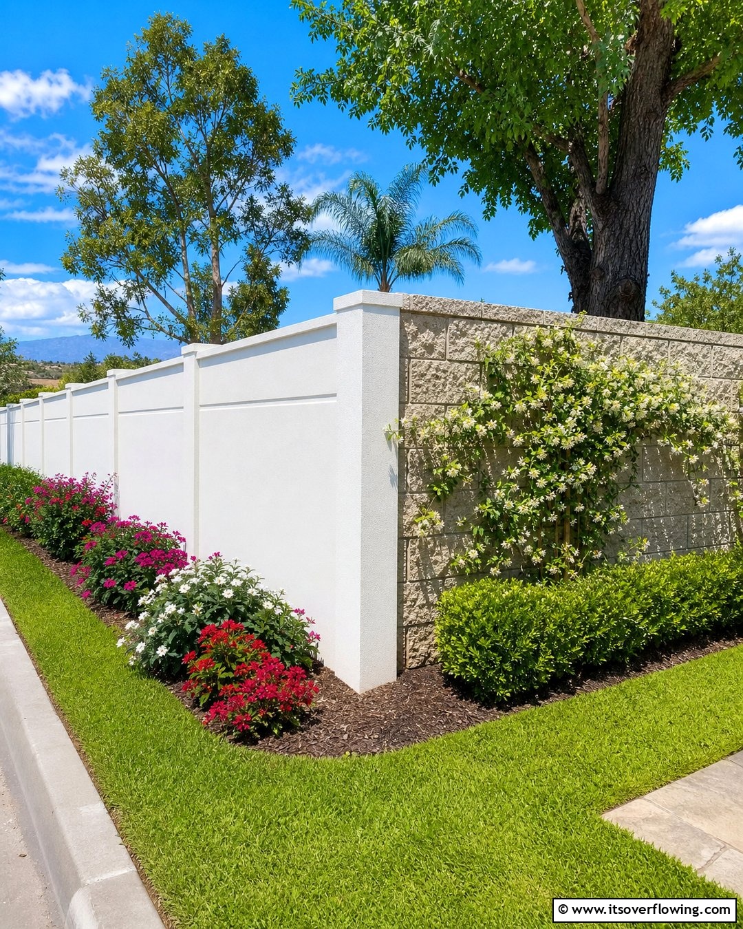 20 Concrete Block Fence Ideas for a Sturdy and Stylish Barrier