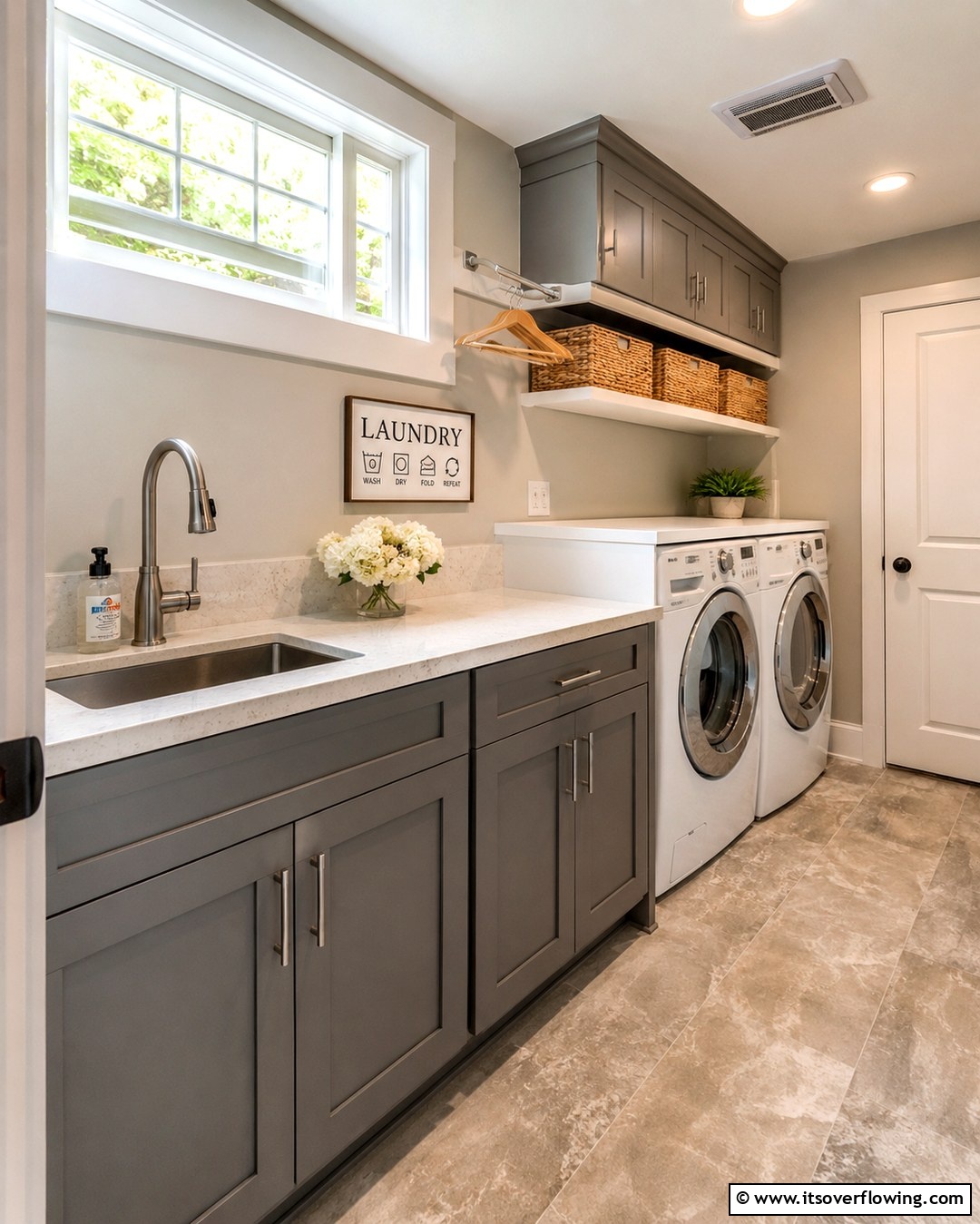 30 Basement Laundry Room Ideas for Functional Utility Spaces