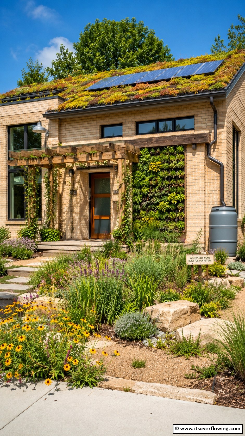 30 Beige Brick Exterior Home Ideas for Warm Curb Appeal