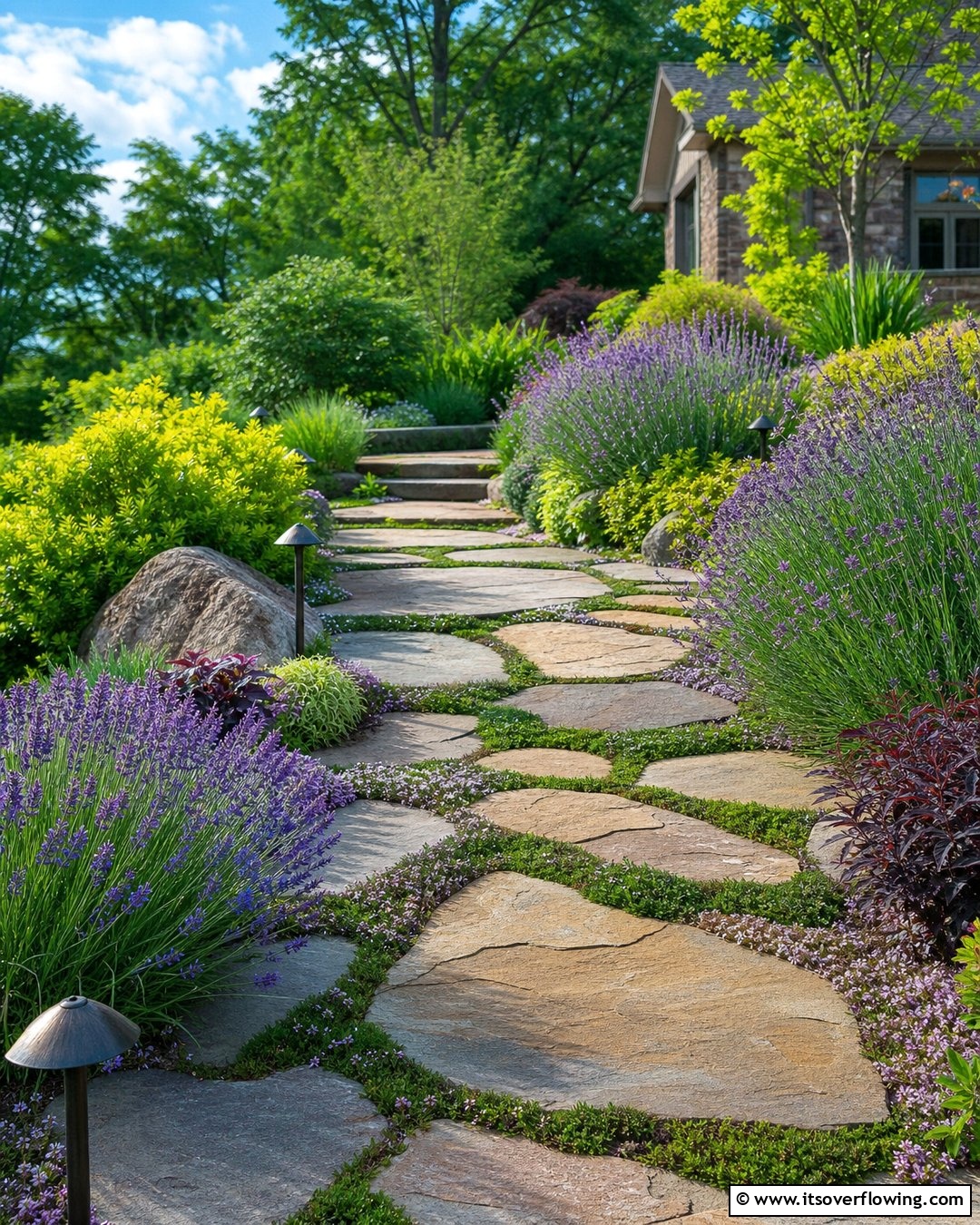 20 Sloped Walkway Ideas for Beautiful Landscaping