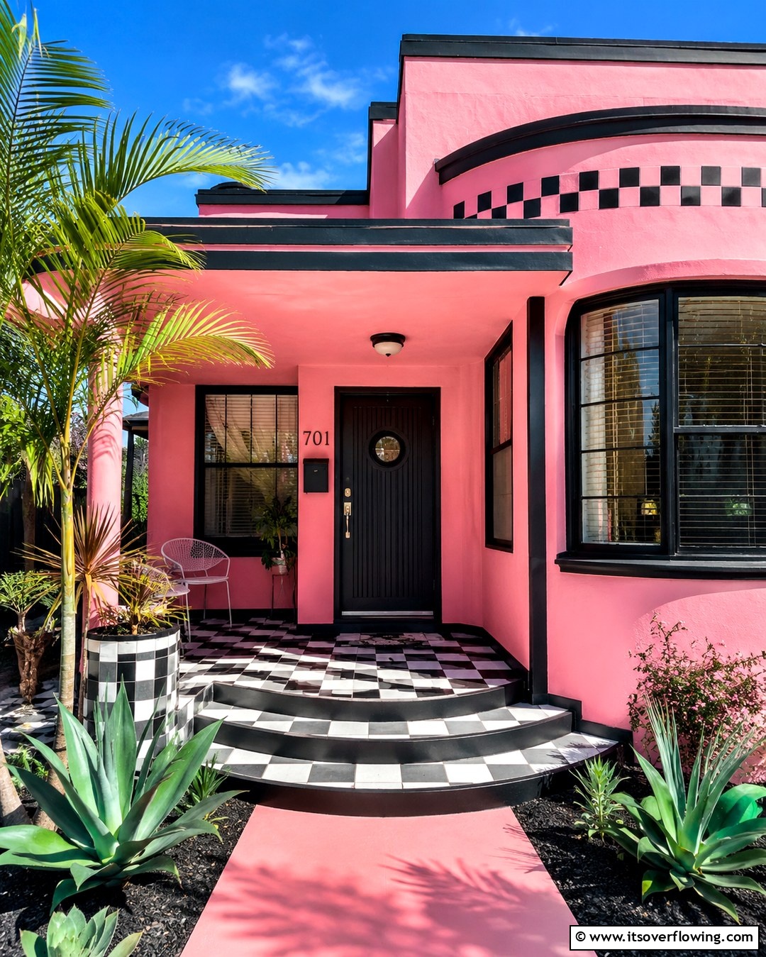 Pink House Cladding 25 Pink House Exterior Ideas for a Charming Look
