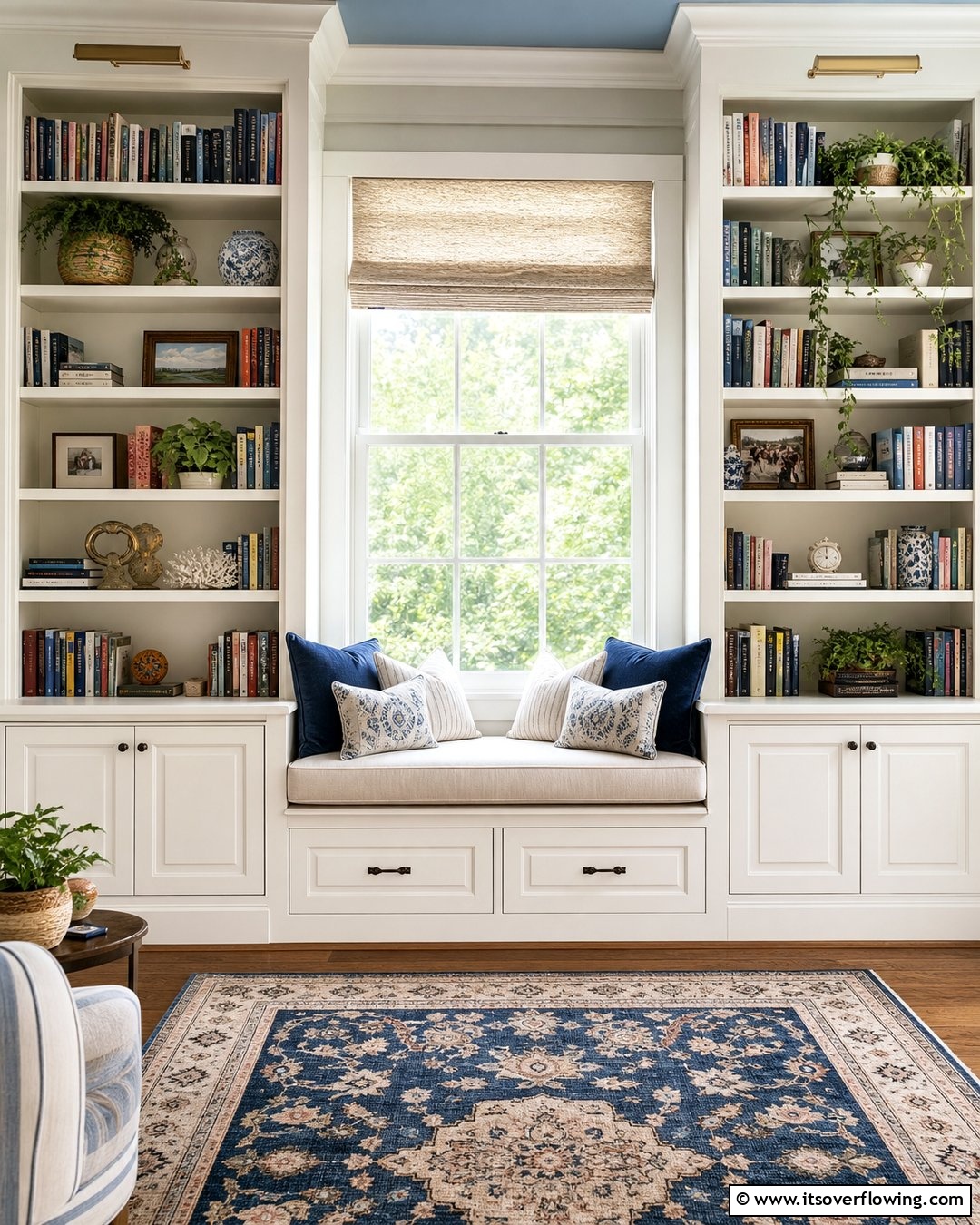 20 Bookcases Around Window Design Ideas- Functional Decor