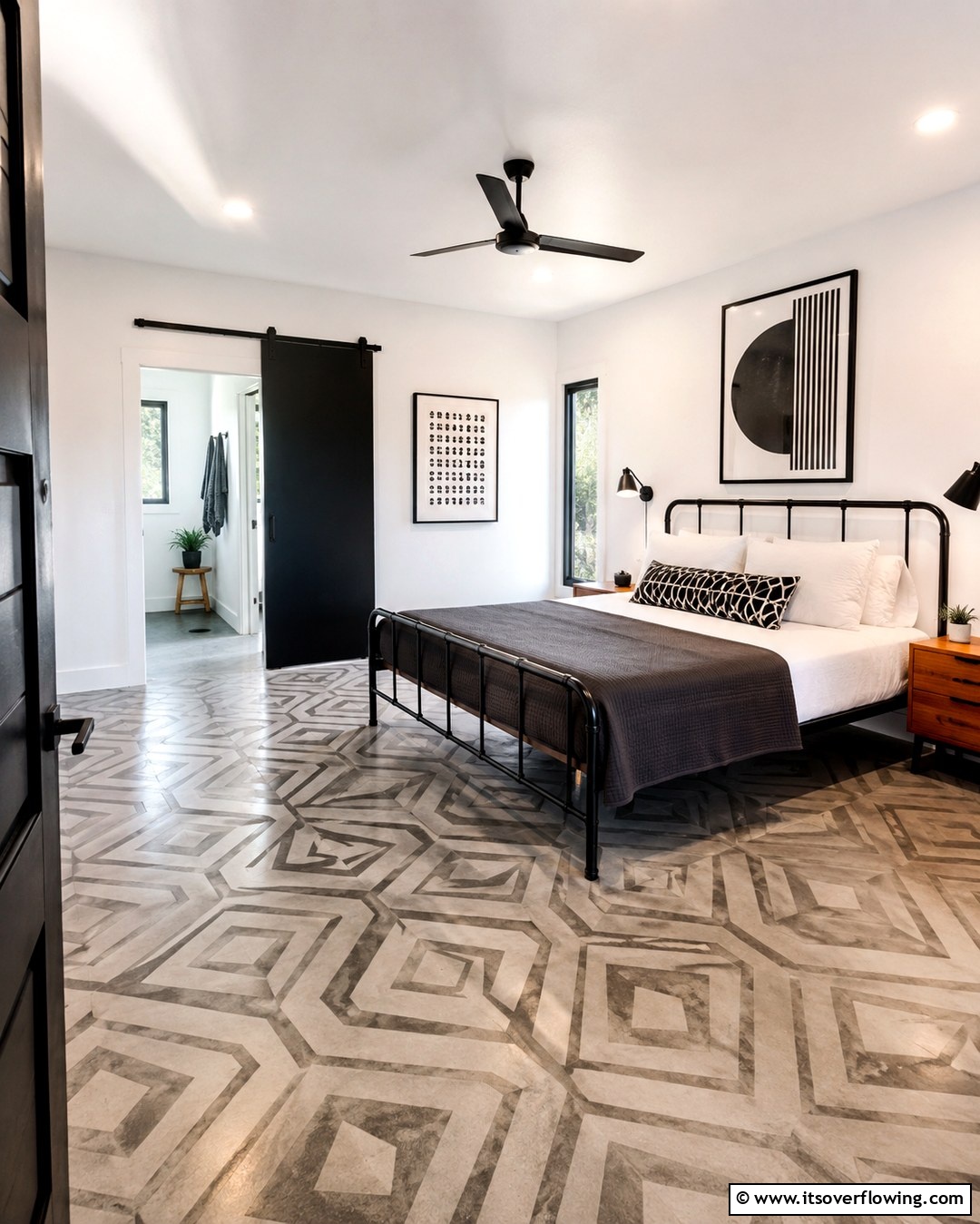 25 Concrete Floor Bedroom Ideas for an Industrial Vibe