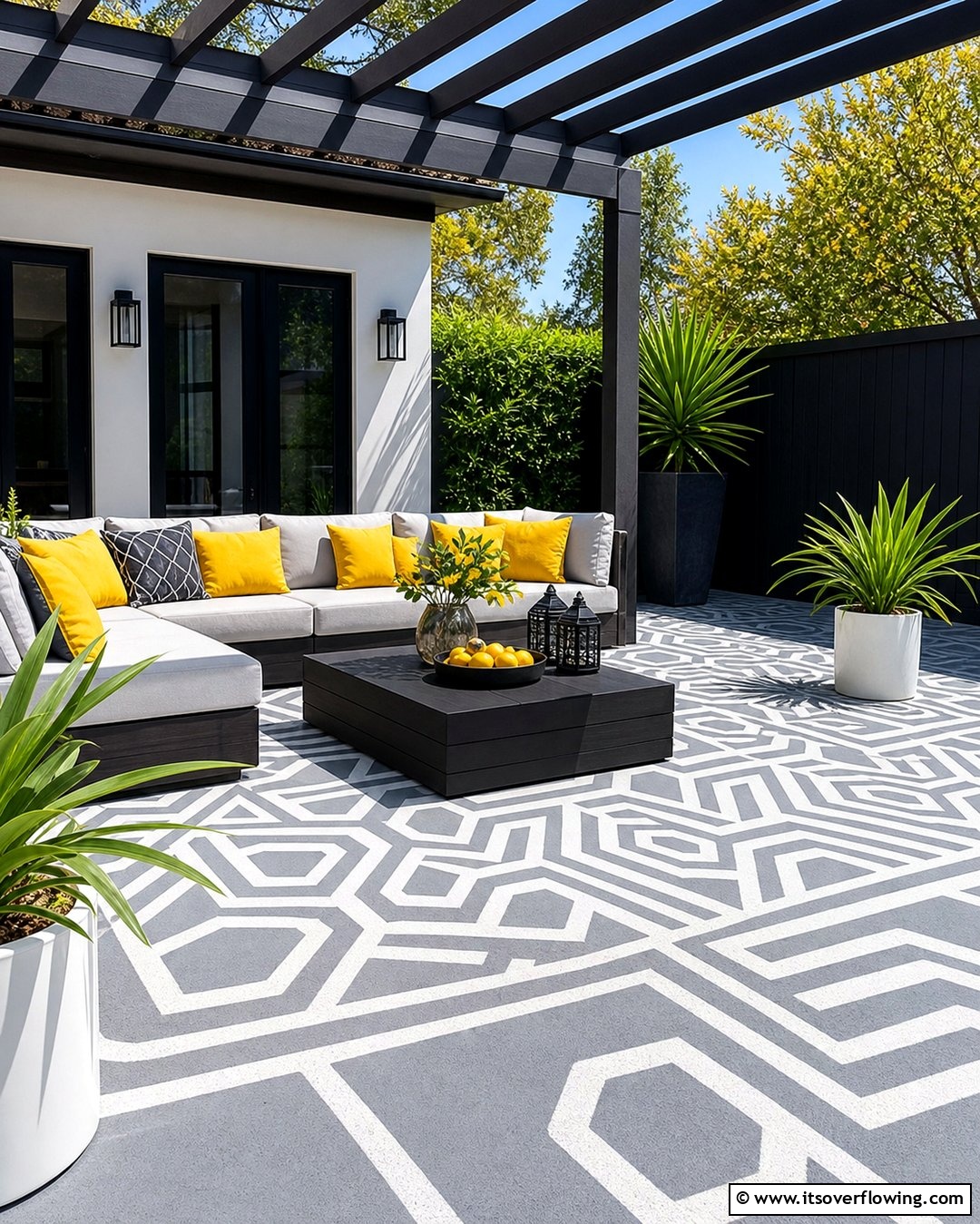 25 Concrete Patio Ideas on a Budget for Affordable Style
