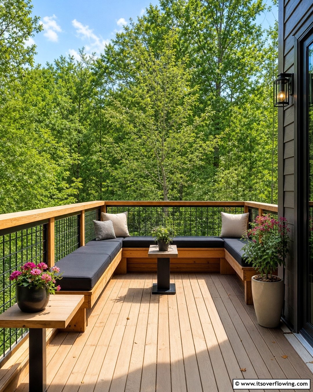 Hog Wire Railing Color 20 Hog Wire Deck Railing Ideas for Rustic Charm