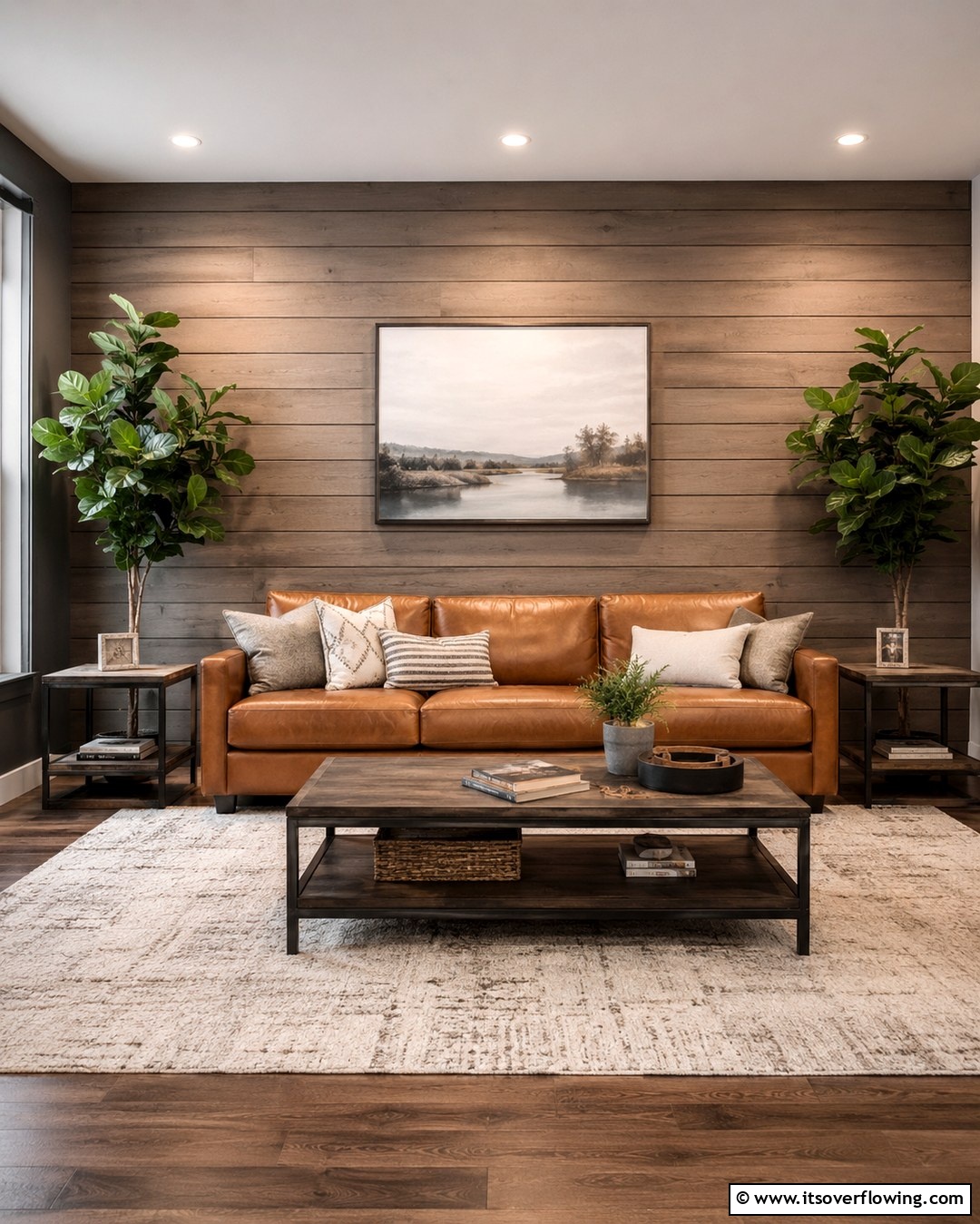 25 Shiplap Living Room Ideas for a Rustic Charm