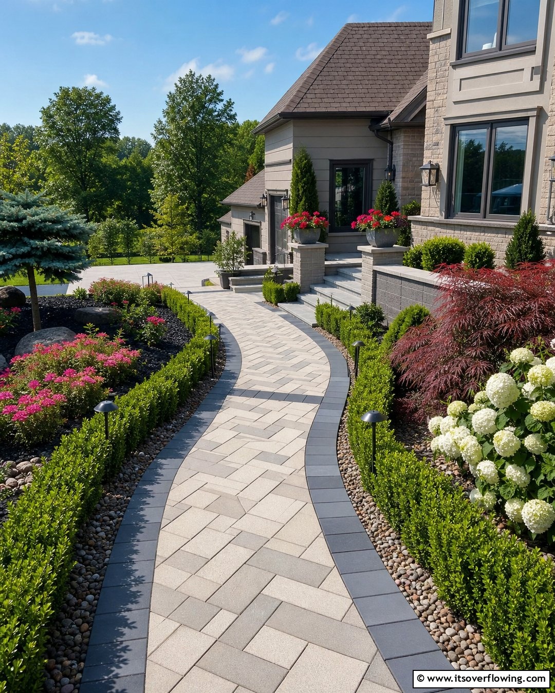20 Sloped Walkway Ideas for Beautiful Landscaping