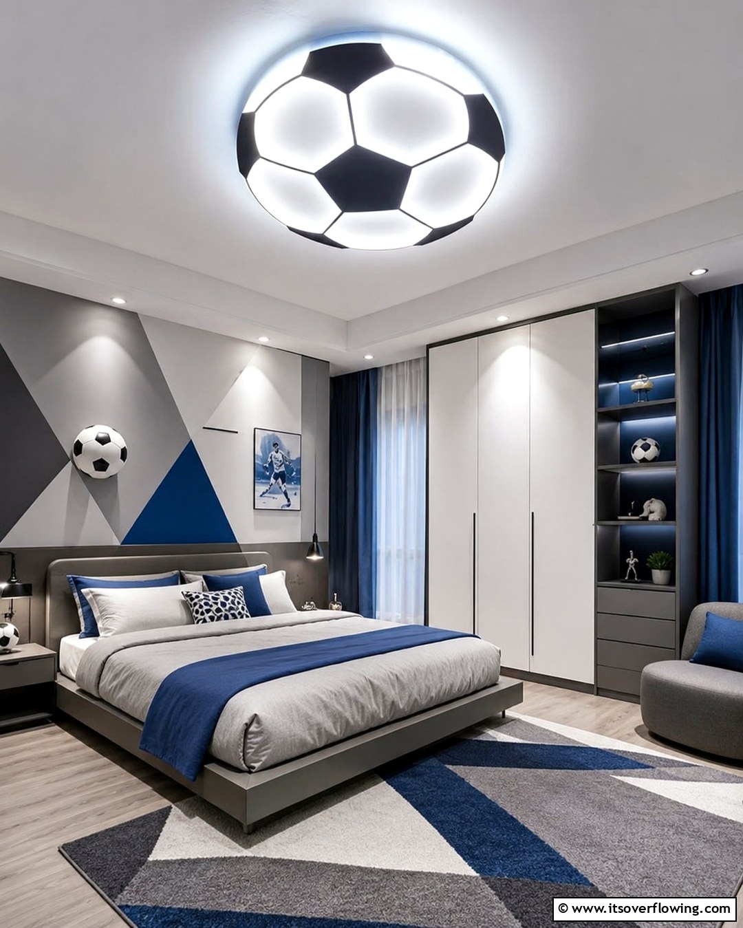 30 Sporty Soccer Bedroom Ideas for Young Athletes