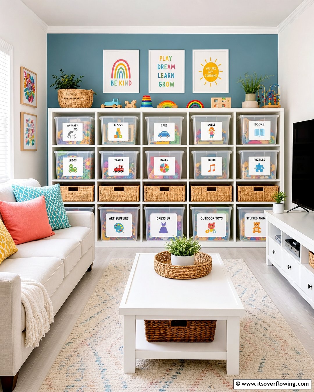 21 Living Room Toy Storage Ideas for Organized Spaces