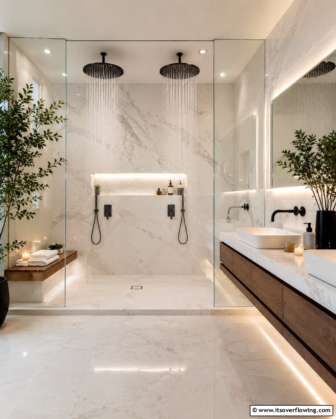 25 Double Shower Ideas for a Luxurious Bathroom