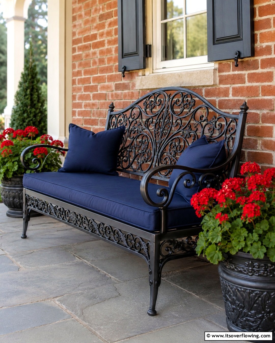 Inrticate Bench 25 Front Porch Bench Ideas for a Welcoming Entrance