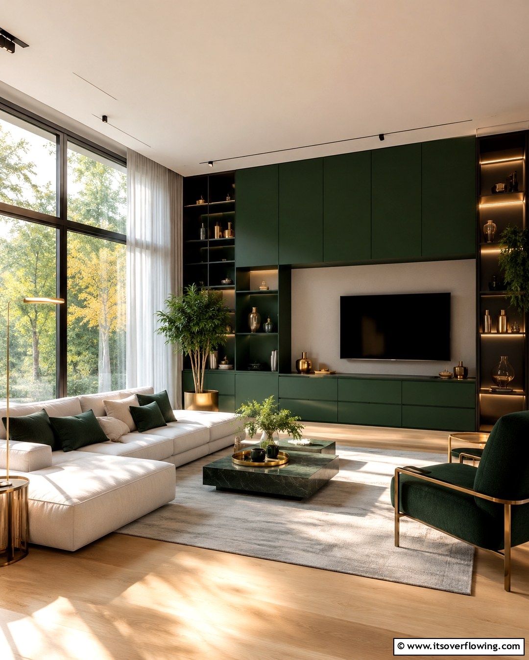 30 Forest Green Living Room Ideas for Nature-Inspired Interiors