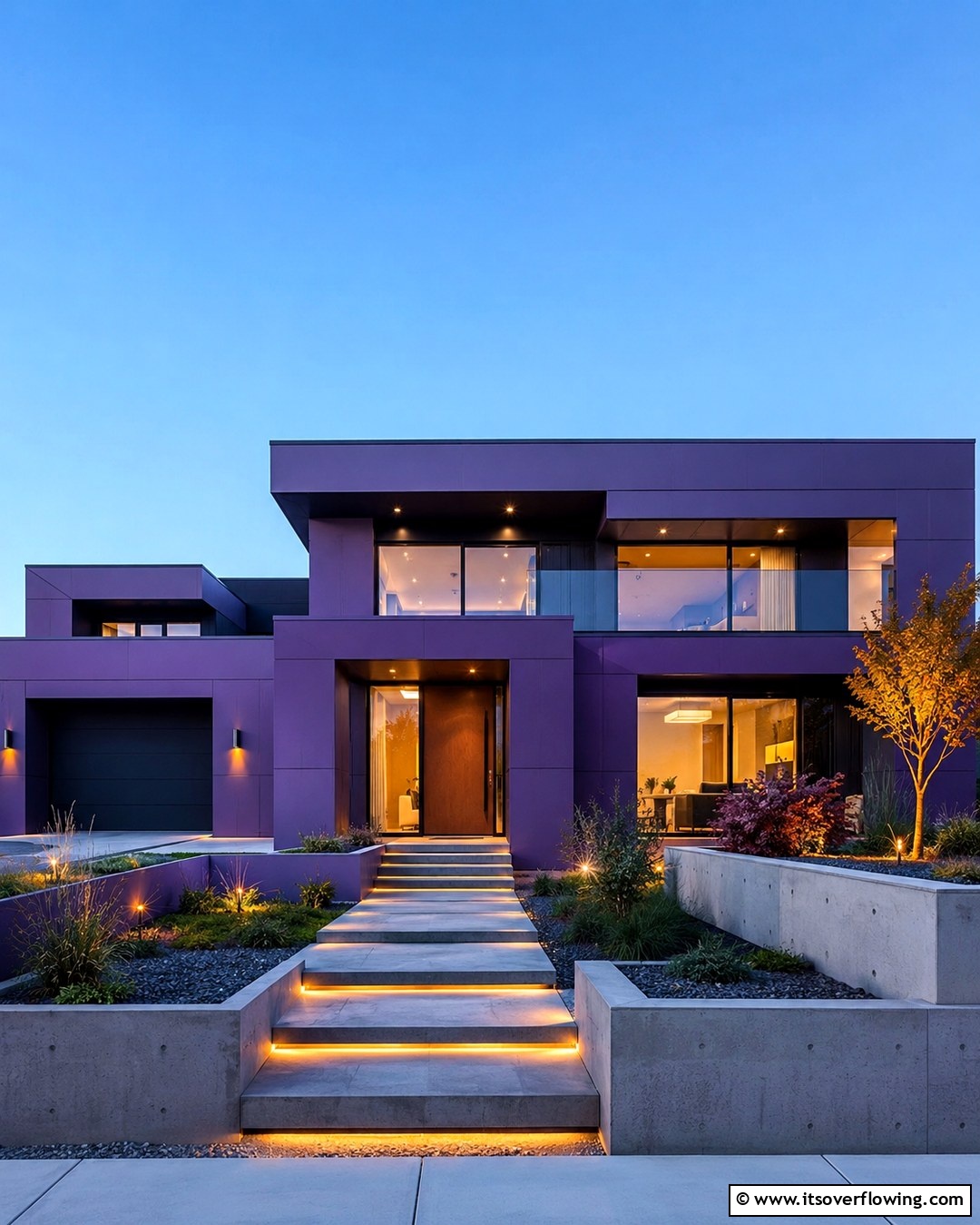 25 Purple House Exterior Ideas for a Unique Curb Appeal