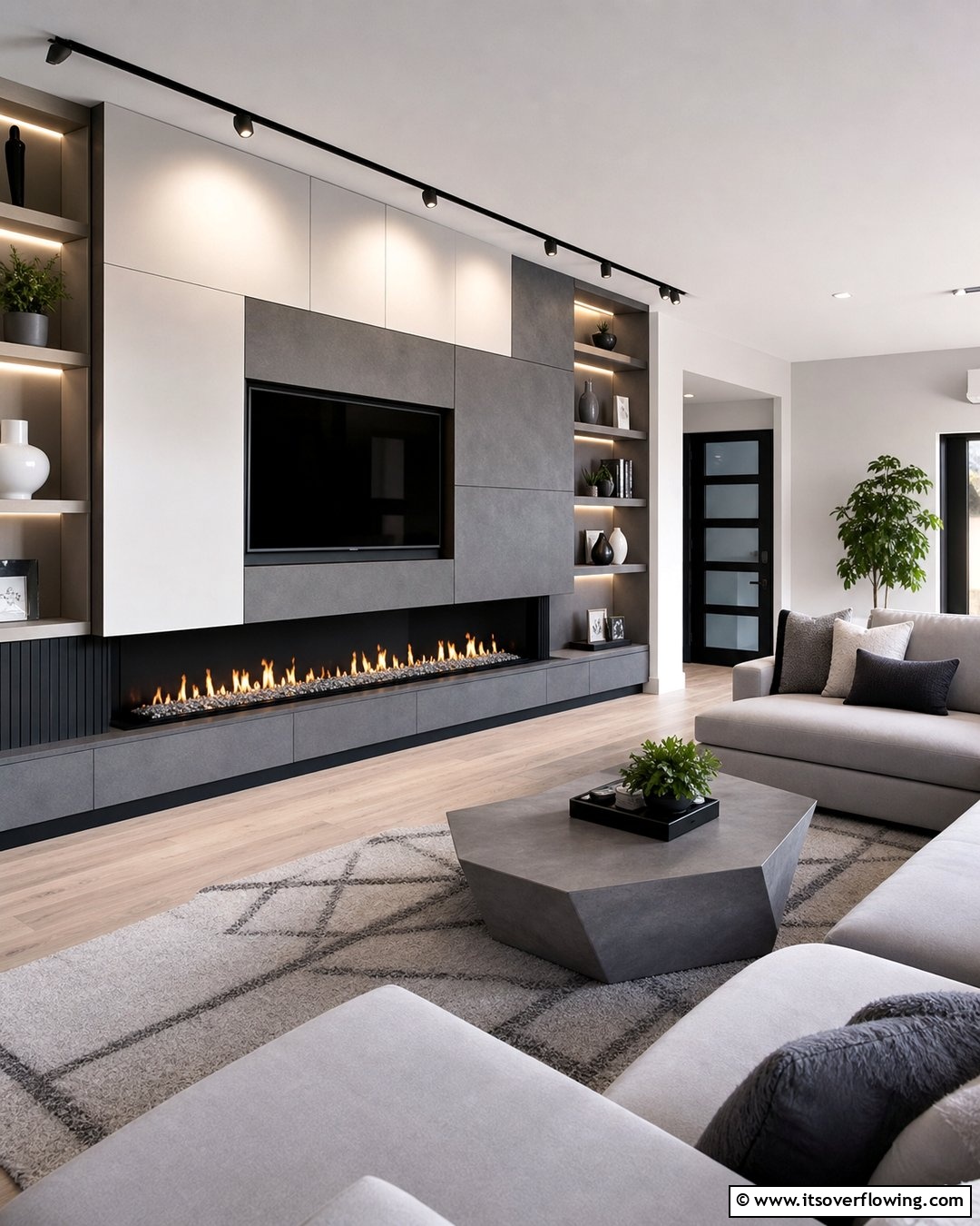 21 Modern Fireplace Ideas for Cozy Contemporary Living Rooms