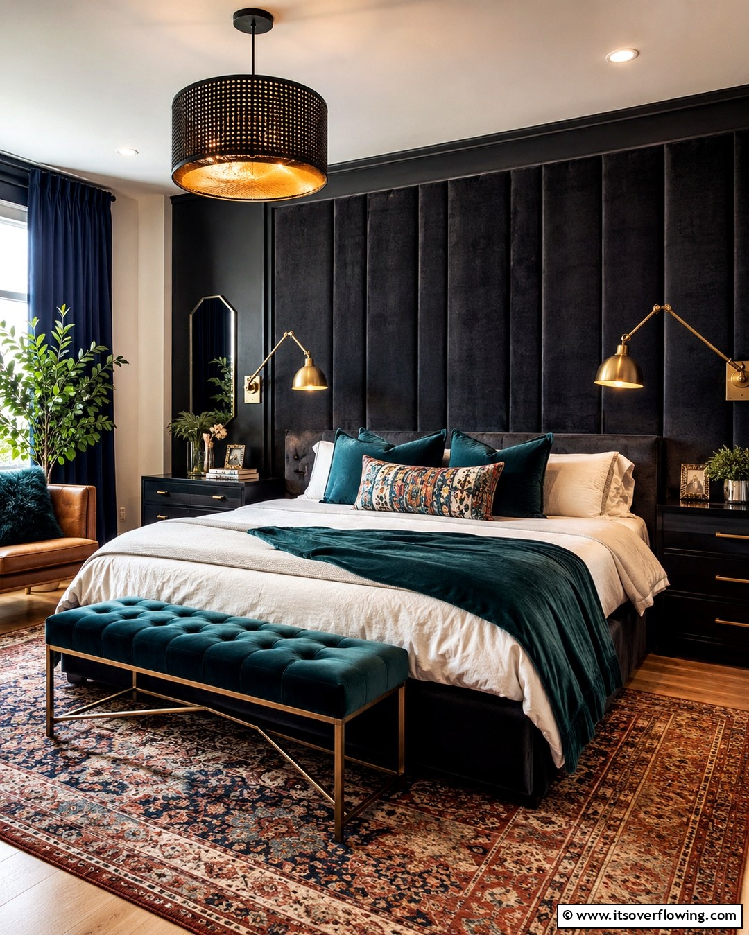 30 Moody Dark Boho Bedroom Decor Inspirations for Cozy Nights