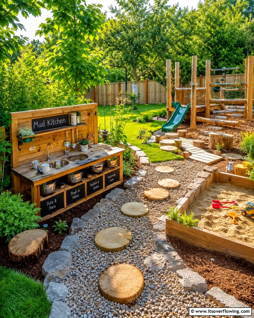 30 Mud Kitchen Ideas to Inspire Outdoor Kids’ Play