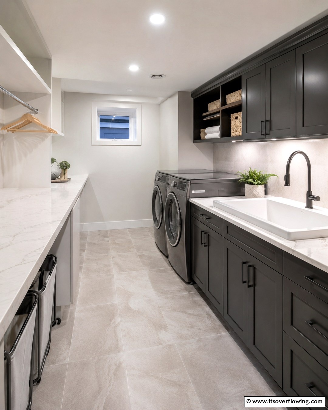 30 Basement Laundry Room Ideas for Functional Utility Spaces