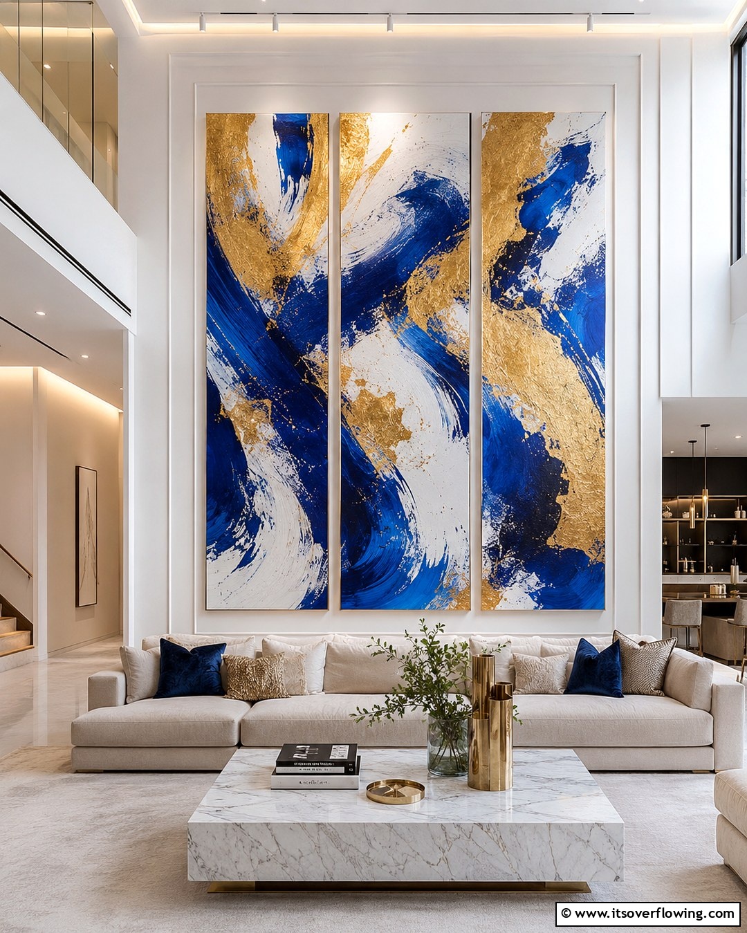 30 High Ceiling Wall Decor Ideas for Tall Interior Spaces