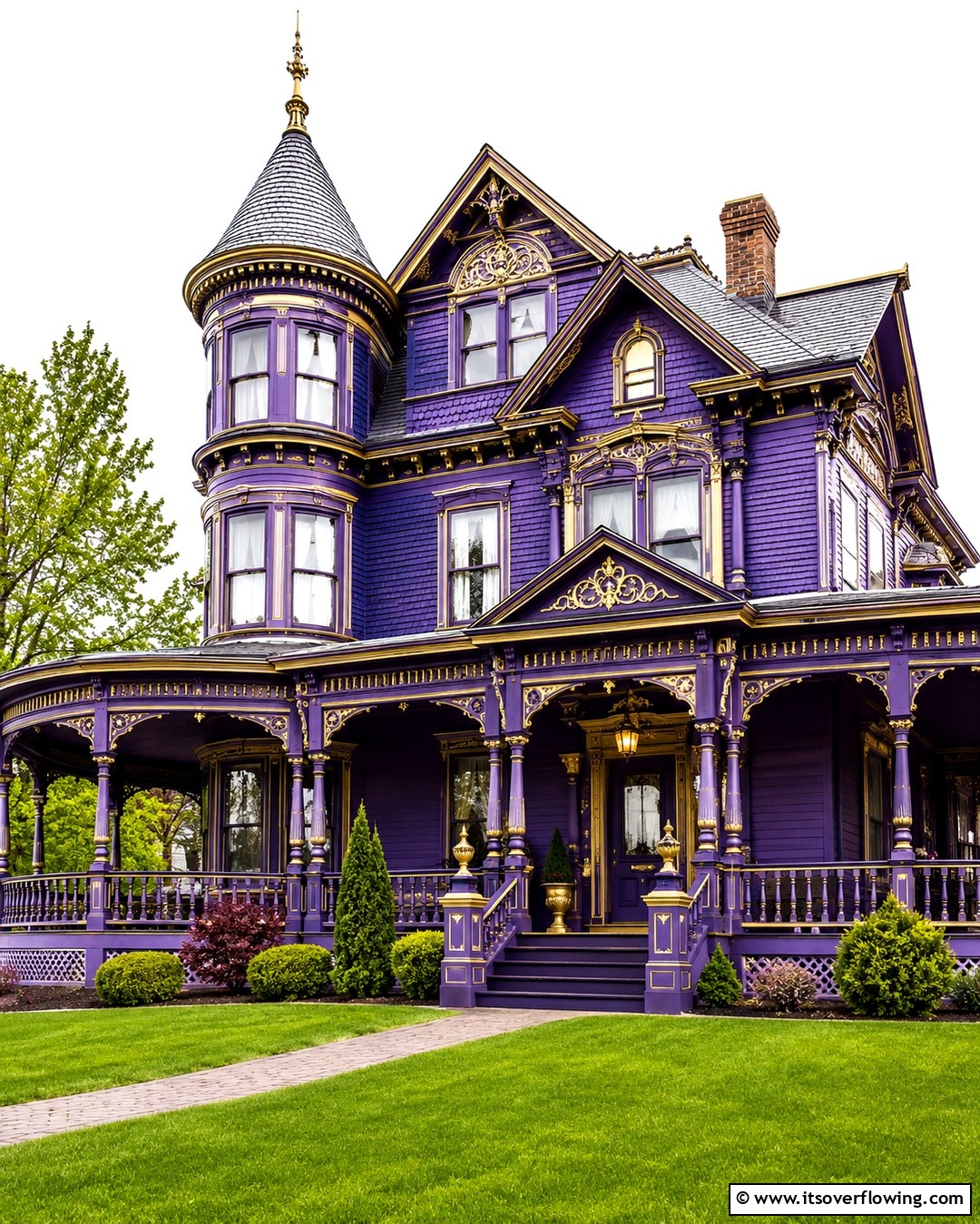 25 Purple House Exterior Ideas for a Unique Curb Appeal