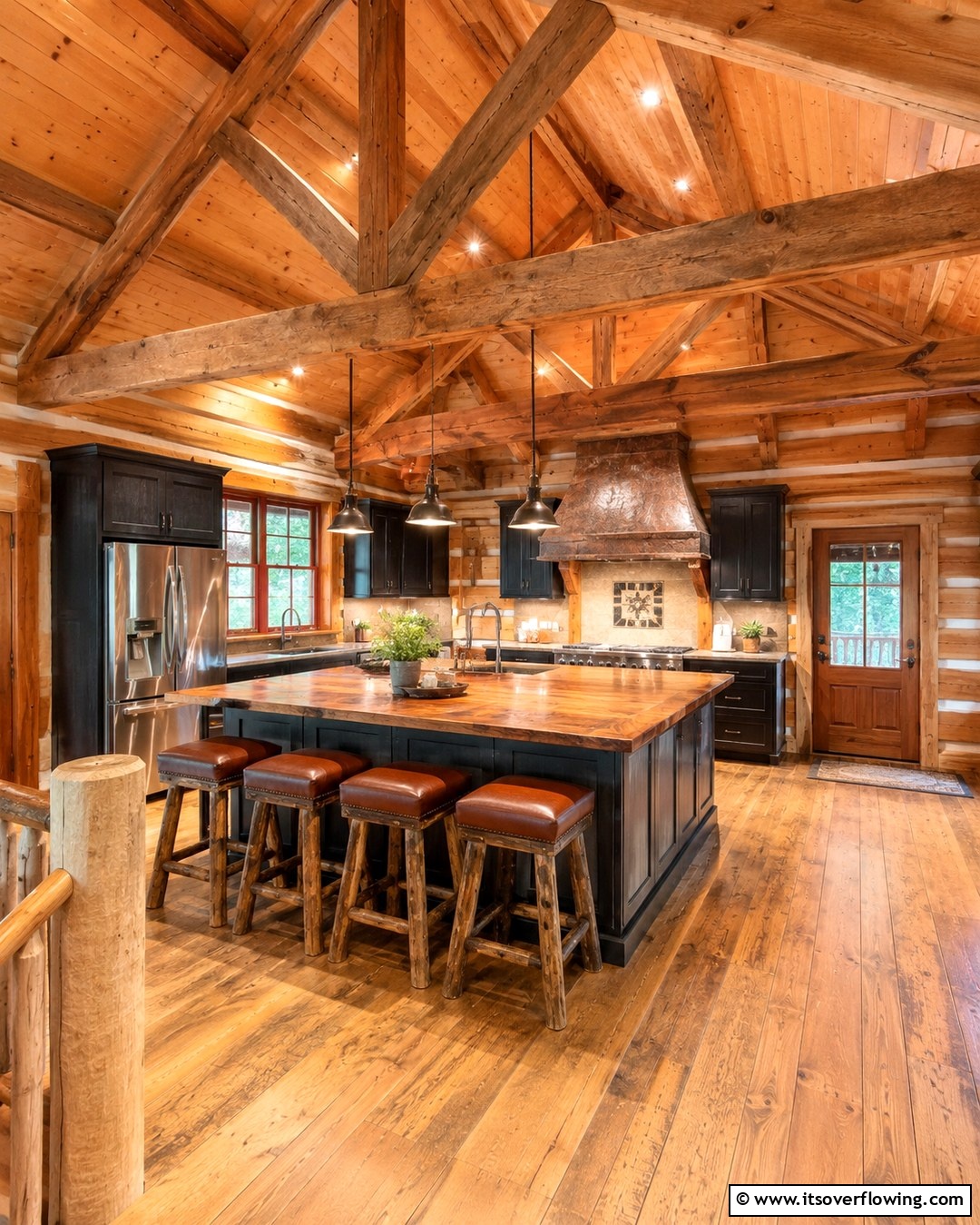 25 Log Cabin Kitchen Design Ideas for a Rustic Look