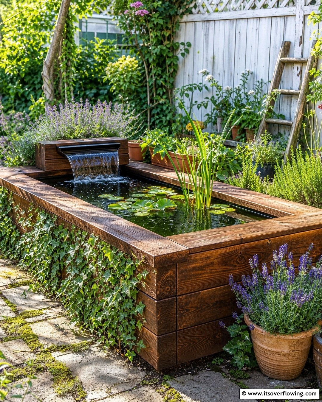 20 Raised Garden Pond Ideas for a Tranquil Backyard