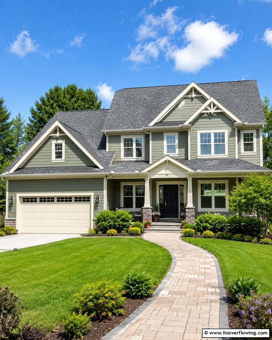 Age Color House 30 Sage Green Exterior House Color Scheme Design Ideas