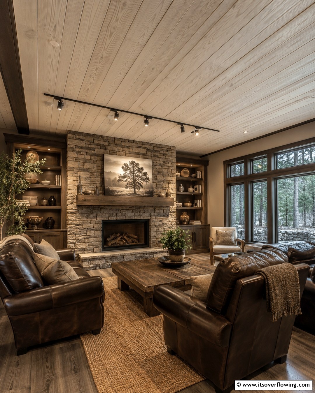 25 Shiplap Living Room Ideas for a Rustic Charm