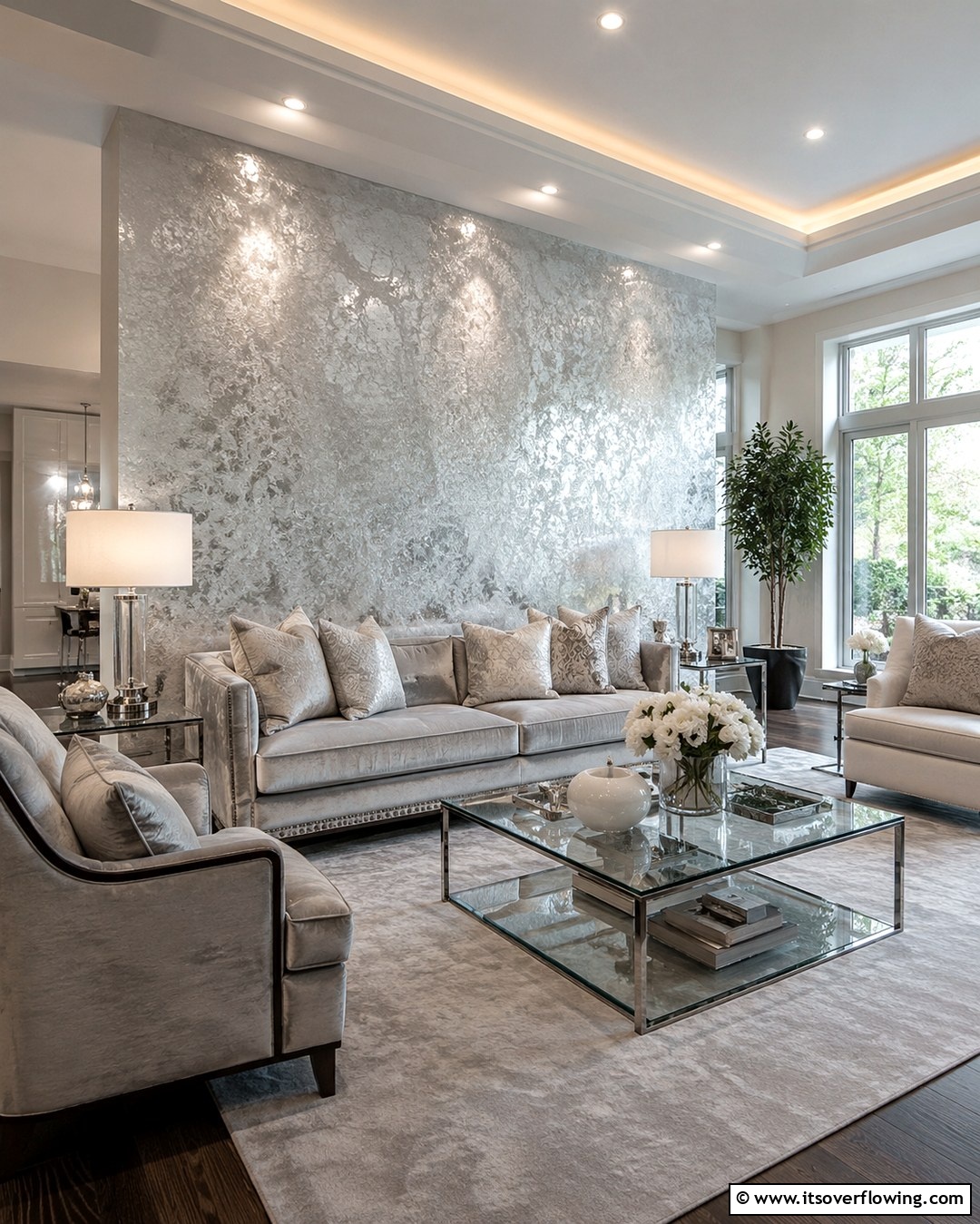 25 Silver Living Room Ideas for a Modern and Elegant Look