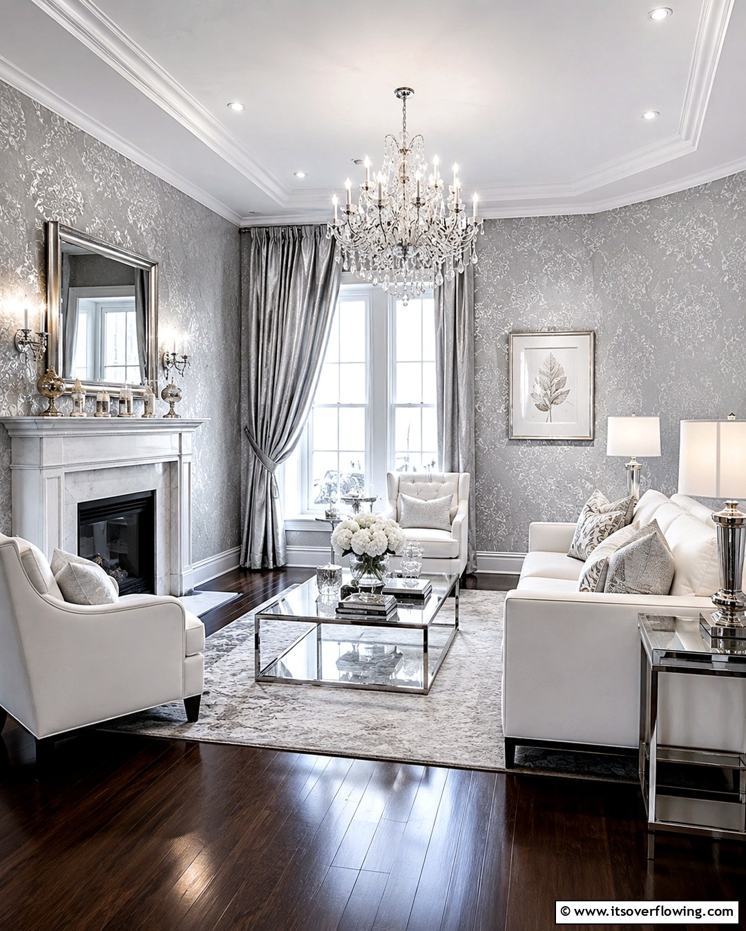 25 Silver Living Room Ideas for a Modern and Elegant Look