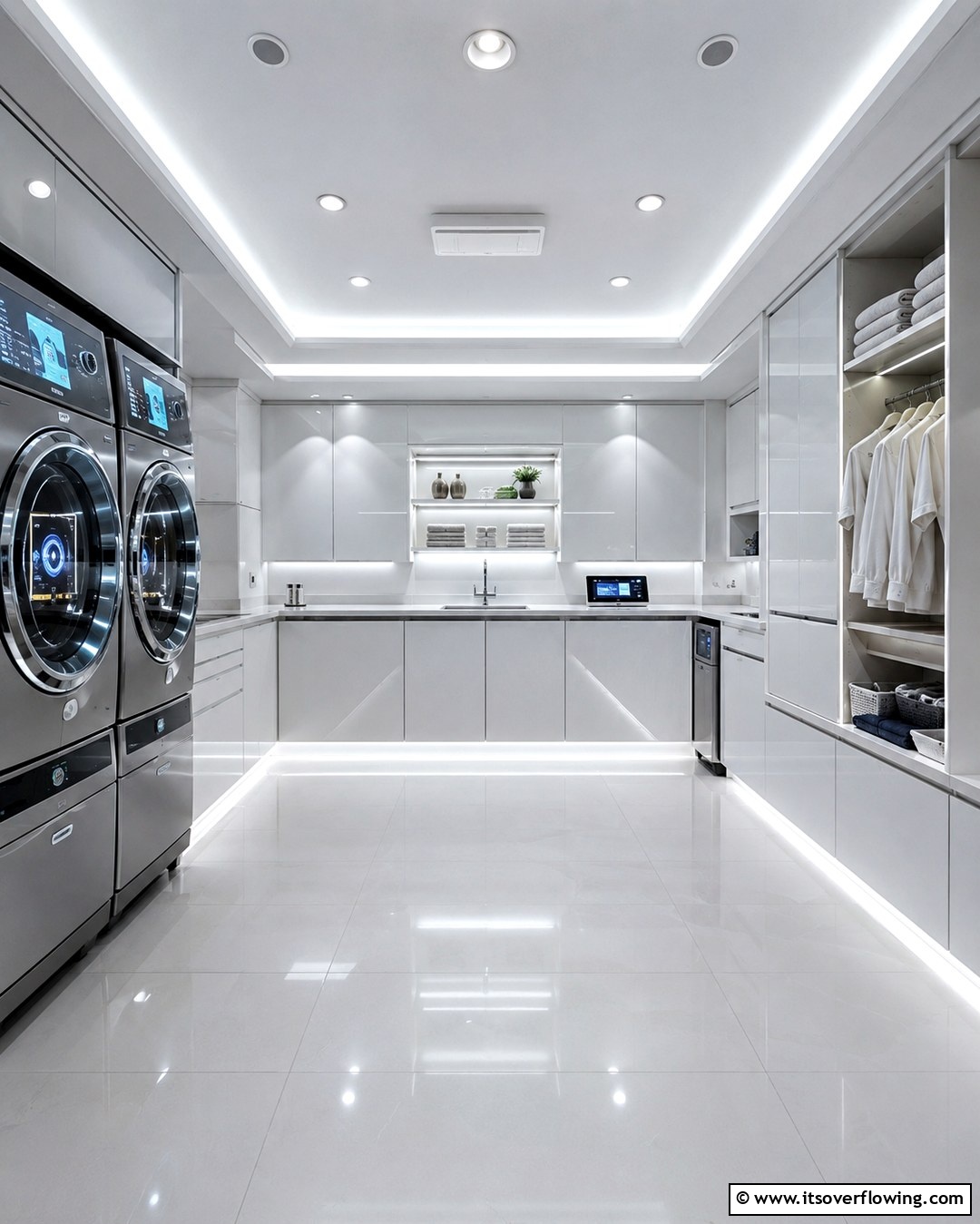 30 Basement Laundry Room Ideas for Functional Utility Spaces