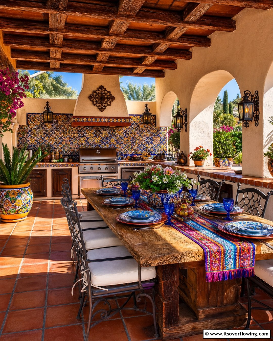 20 Stucco Outdoor Kitchen Ideas for Stylish Cooking