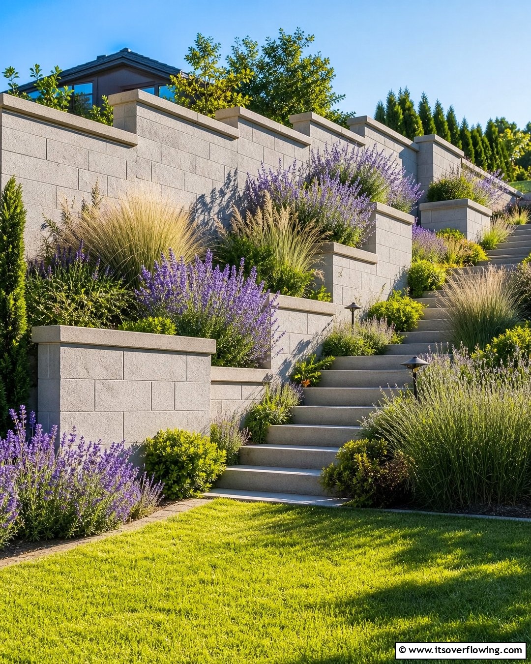 20 Concrete Block Fence Ideas for a Sturdy and Stylish Barrier