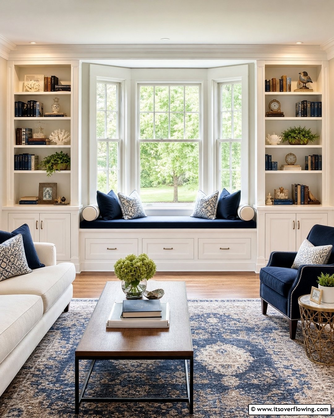 20 Bookcases Around Window Design Ideas- Functional Decor