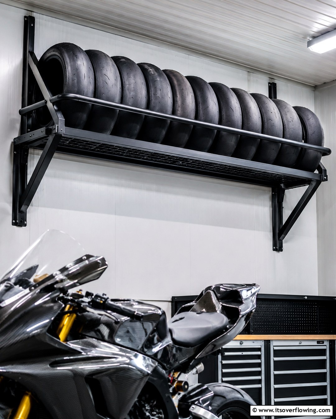 Tire Rack Motorcycle 25 Motorcycle Garage Ideas for Bike Enthusiasts