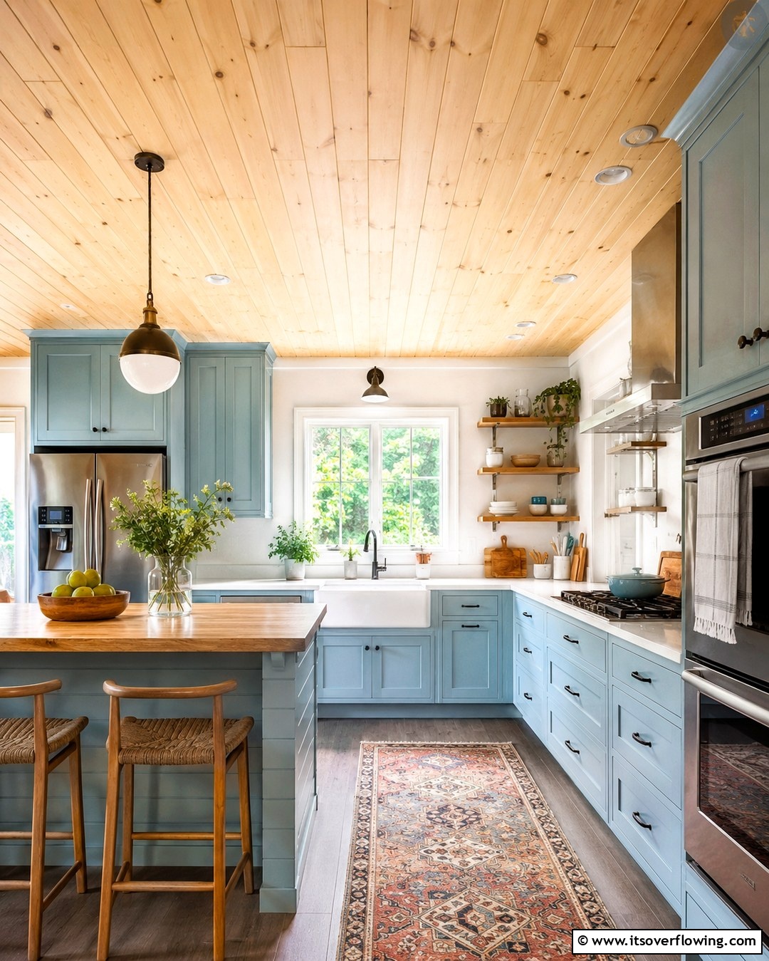 25 Beautiful Kitchen Ceiling Ideas to Elevate Your Space