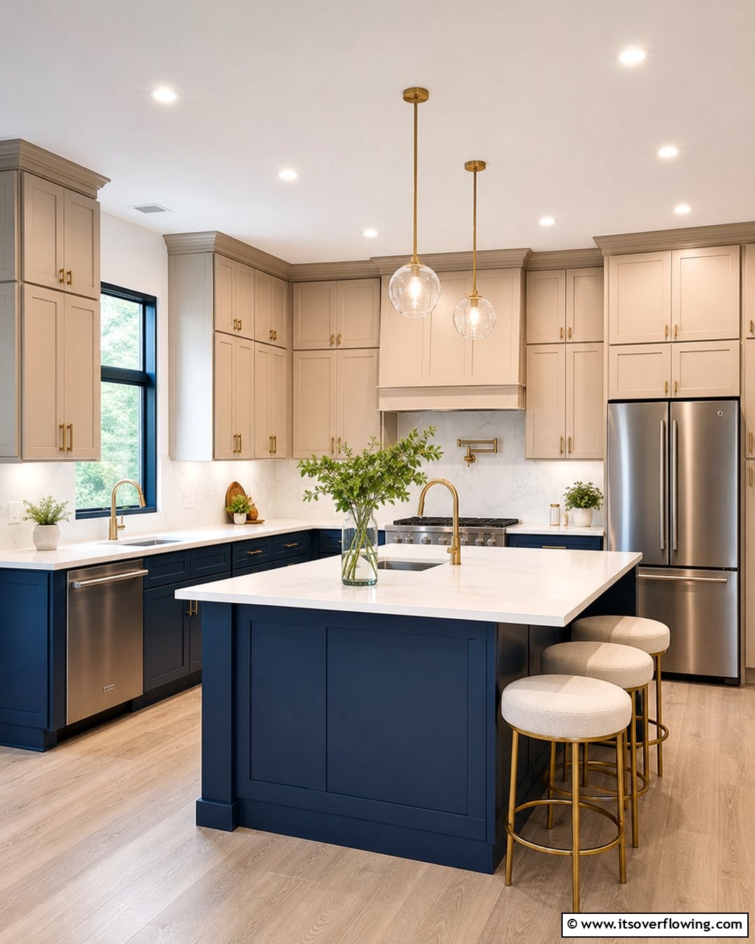 20 Kitchens With Beige Kitchen Cabinets for a Neutral and Elegant Look