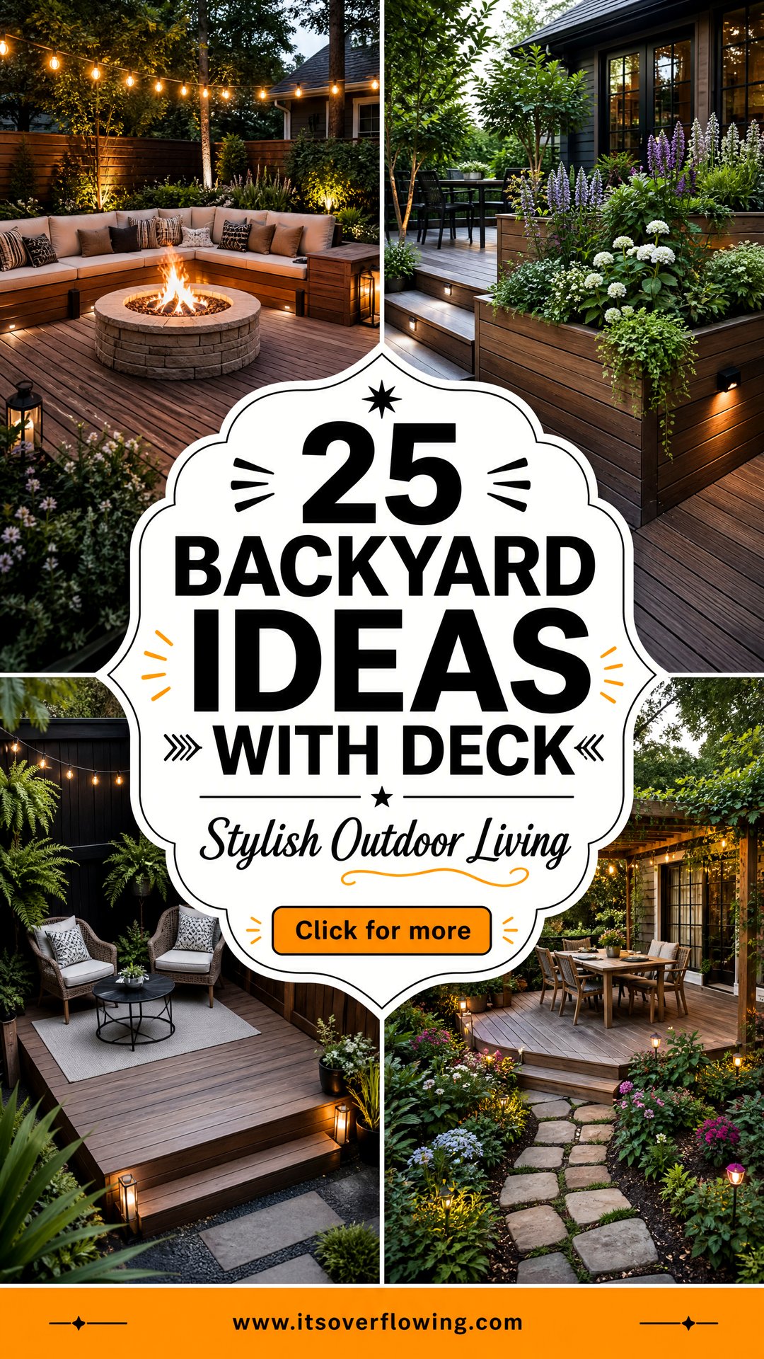 25 Backyard Ideas With Deck for Stylish Outdoor Living