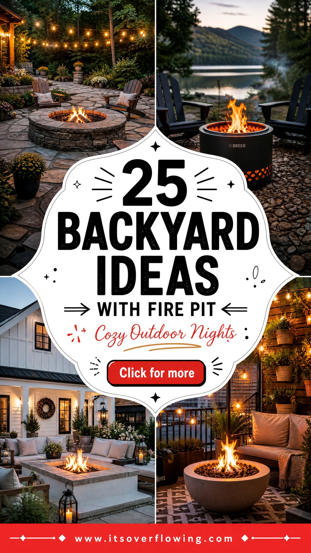 25 Backyard Ideas With Fire Pit for Cozy Outdoor Nights